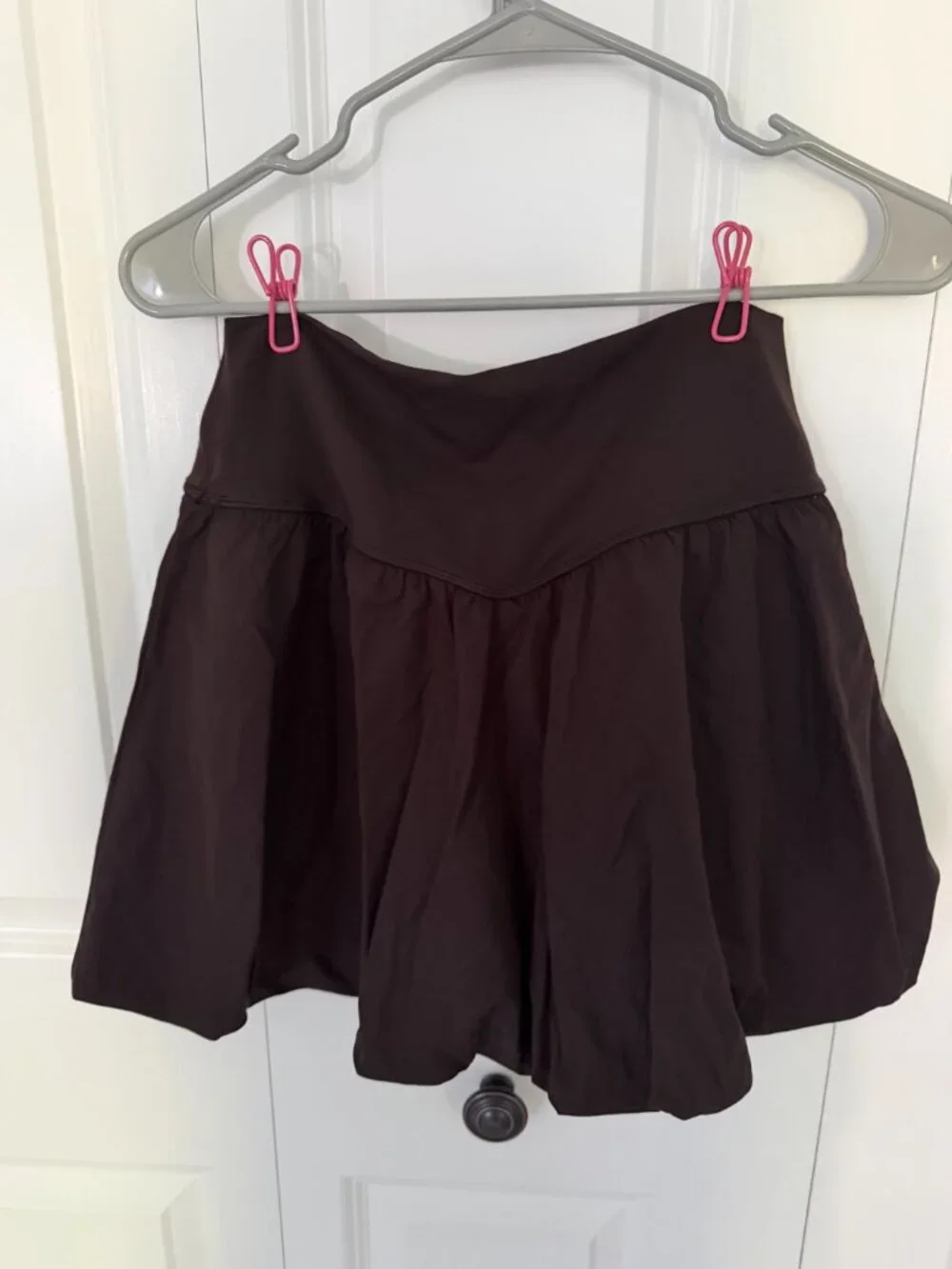 Offline by Aerie Brown Bubble Skort - Size Large